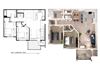 2 Bedroom B1 Floor Plan - Zera
